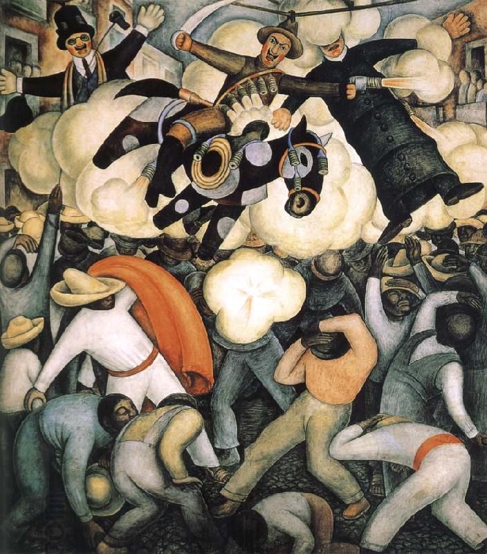 Diego Rivera Burn the Judas